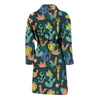 Cactus Pattern Print Design 05 Men Bathrobe-JORJUNE.COM