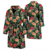 Cactus Pattern Print Design 06 Men Bathrobe-JORJUNE.COM