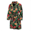 Cactus Pattern Print Design 06 Men Bathrobe-JORJUNE.COM