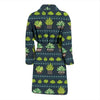 Cactus Pattern Print Design 07 Men Bathrobe-JORJUNE.COM