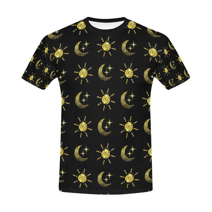 Sun Moon Print Design LKS304 Men's All Over Print T-shirt