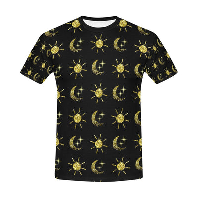 Sun Moon Print Design LKS304 Men's All Over Print T-shirt