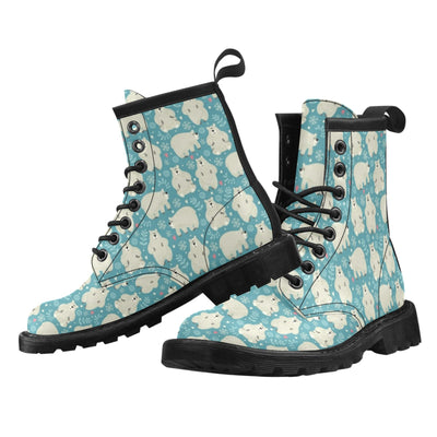 Bear Pattern Print Design BE04 Women's Boots