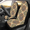 Calendar Aztec Pattern Print Design 02 Car Seat Covers (Set of 2)-JORJUNE.COM