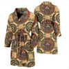 Calendar Aztec Pattern Print Design 02 Men Bathrobe-JORJUNE.COM