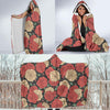 Camellia Pattern Print Design CM01 Hooded Blanket-JORJUNE.COM