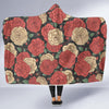 Camellia Pattern Print Design CM01 Hooded Blanket-JORJUNE.COM