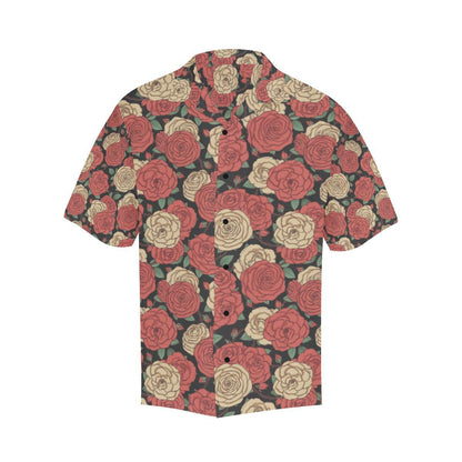 Camellia Pattern Print Design CM01 Men Hawaiian Shirt-JorJune