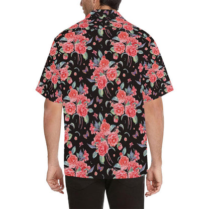 Camellia Pattern Print Design CM03 Men Hawaiian Shirt-JorJune