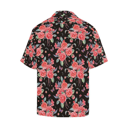 Camellia Pattern Print Design CM03 Men Hawaiian Shirt-JorJune