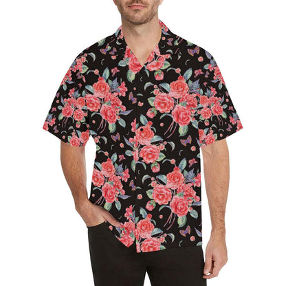 Camellia Pattern Print Design CM03 Men Hawaiian Shirt-JorJune