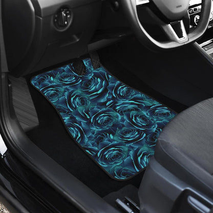 Camellia Pattern Print Design CM04 Car Floor Mats-JorJune