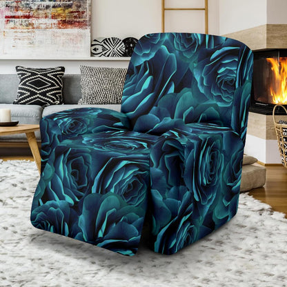 Camellia Pattern Print Design CM04 Recliner Slipcover-JORJUNE.COM