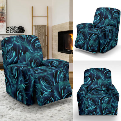 Camellia Pattern Print Design CM04 Recliner Slipcover-JORJUNE.COM