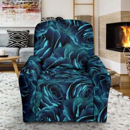Camellia Pattern Print Design CM04 Recliner Slipcover-JORJUNE.COM