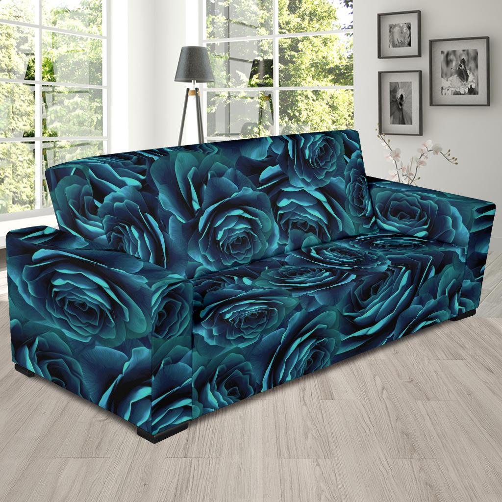 Camellia Pattern Print Design CM04 Sofa Slipcover-JORJUNE.COM