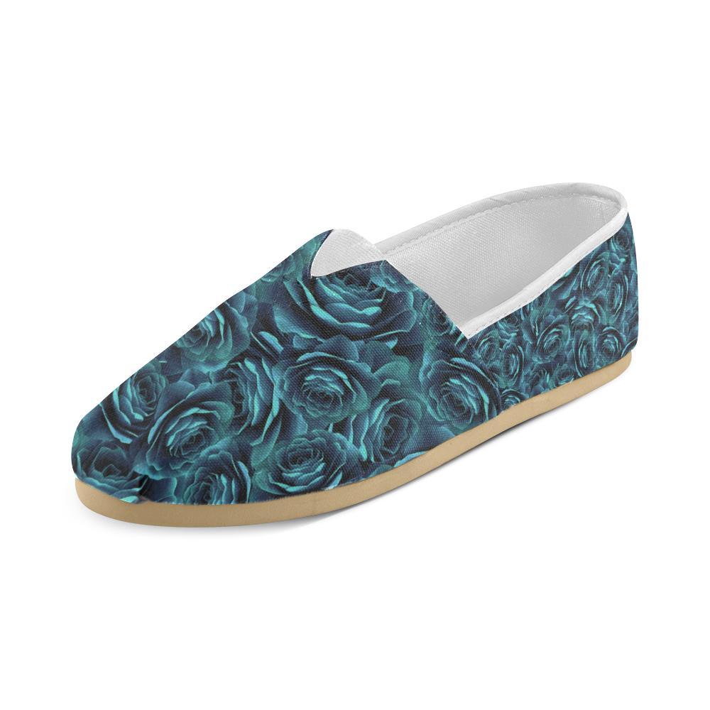 Camellia Pattern Print Design CM04 Women Casual Shoes-JorJune.com