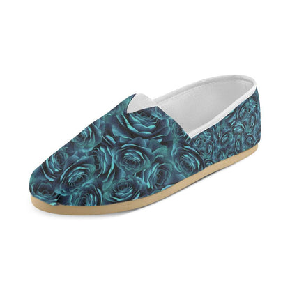 Camellia Pattern Print Design CM04 Women Casual Shoes-JorJune.com