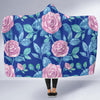 Camellia Pattern Print Design CM05 Hooded Blanket-JORJUNE.COM