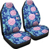 Camellia Pattern Print Design CM05 Universal Fit Car Seat Covers