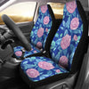 Camellia Pattern Print Design CM05 Universal Fit Car Seat Covers