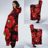 Camellia Pattern Print Design CM06 Hooded Blanket-JORJUNE.COM