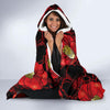 Camellia Pattern Print Design CM06 Hooded Blanket-JORJUNE.COM