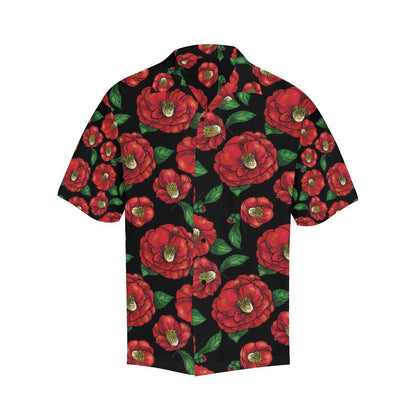 Camellia Pattern Print Design CM07 Men Hawaiian Shirt-JorJune