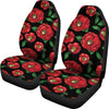 Camellia Pattern Print Design CM07 Universal Fit Car Seat Covers