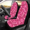 Camo Pink Pattern Print Design 01 Car Seat Covers (Set of 2)-JORJUNE.COM