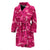 Camo Pink Pattern Print Design 01 Men Bathrobe-JORJUNE.COM