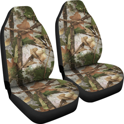 Camo Realistic Tree Forest Print Universal Fit Car Seat Covers