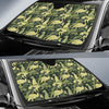 Camouflage Dinosaur Pattern Print Design 03 Car Sun Shade-JORJUNE.COM
