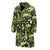 Camouflage Dinosaur Pattern Print Design 03 Men Bathrobe-JORJUNE.COM