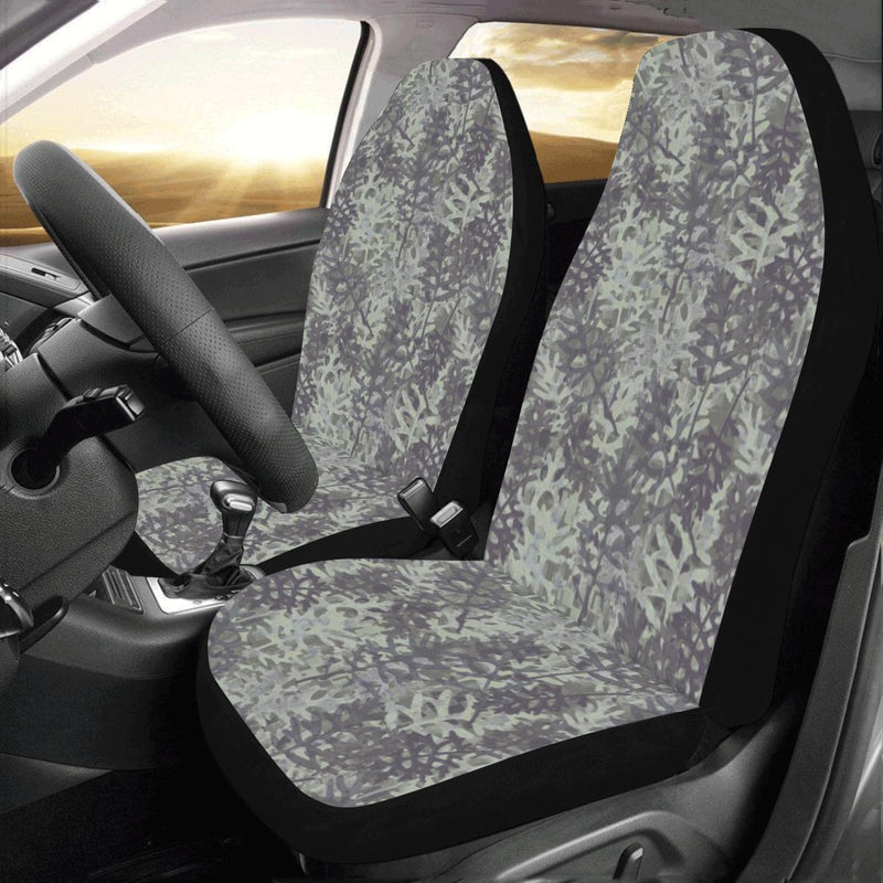 Camouflage Fern Pattern Print Design 05 Car Seat Covers (Set of 2)-JORJUNE.COM