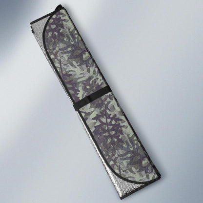 Camouflage Fern Pattern Print Design 05 Car Sun Shade-JORJUNE.COM