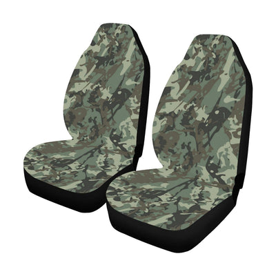 Camouflage Pattern Print Design 06 Car Seat Covers (Set of 2)-JORJUNE.COM