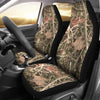 Camouflage Realistic Tree Autumn Print Universal Fit Car Seat Covers
