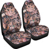 Camouflage Realistic Tree Leaf Print Universal Fit Car Seat Covers