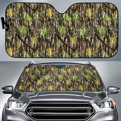 Camouflage Realtree Pattern Print Design 02 Car Sun Shade-JORJUNE.COM