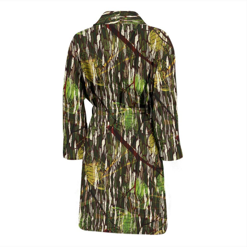 Camouflage Realtree Pattern Print Design 02 Men Bathrobe-JORJUNE.COM