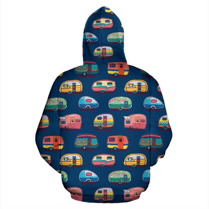 Camper Blue Pullover Hoodie