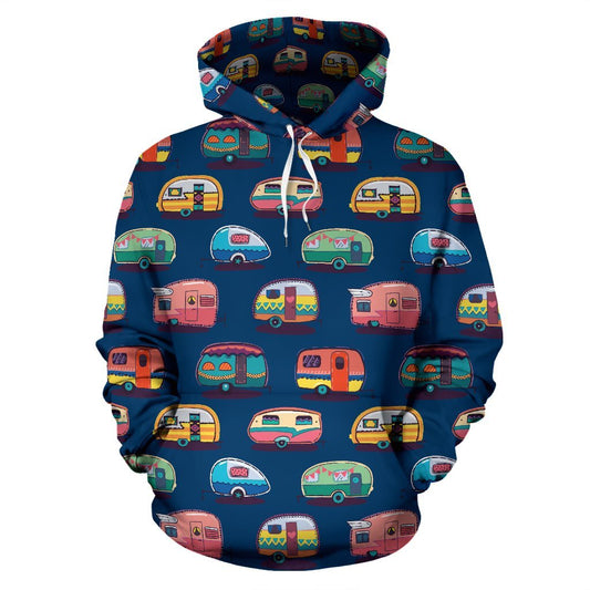 Camper Blue Pullover Hoodie