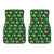 Camper Camping Christmas Themed Print Car Floor Mats-JorJune