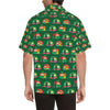 Camper Camping Christmas Themed Print Men Hawaiian Shirt-JorJune