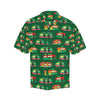 Camper Camping Christmas Themed Print Men Hawaiian Shirt-JorJune