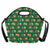 Camper Camping Christmas Themed Print Neoprene Lunch Bag-JorJune