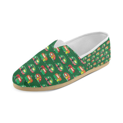 Camper Camping Christmas Themed Print Women Casual Shoes-JorJune.com