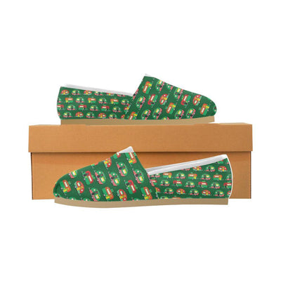 Camper Camping Christmas Themed Print Women Casual Shoes-JorJune.com