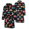 Camper Camping Pattern Men Bath Robe